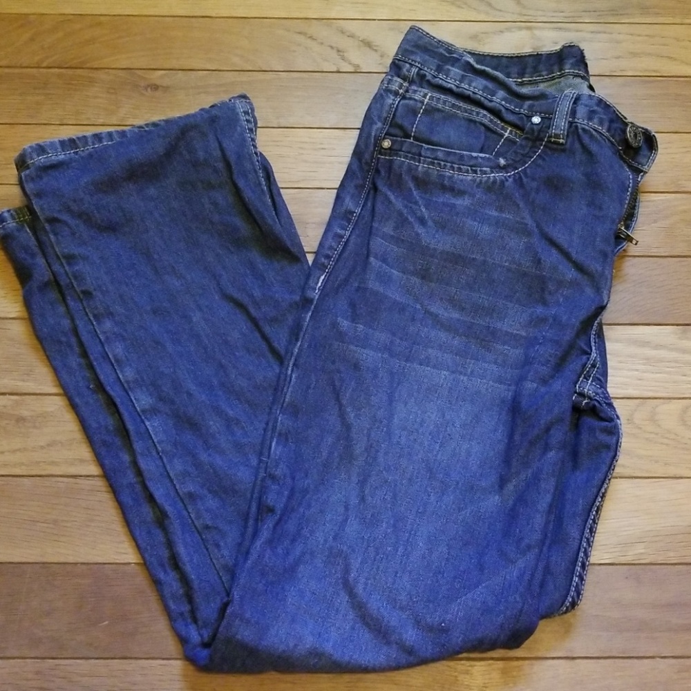 Boys Silver Jean's in Zane